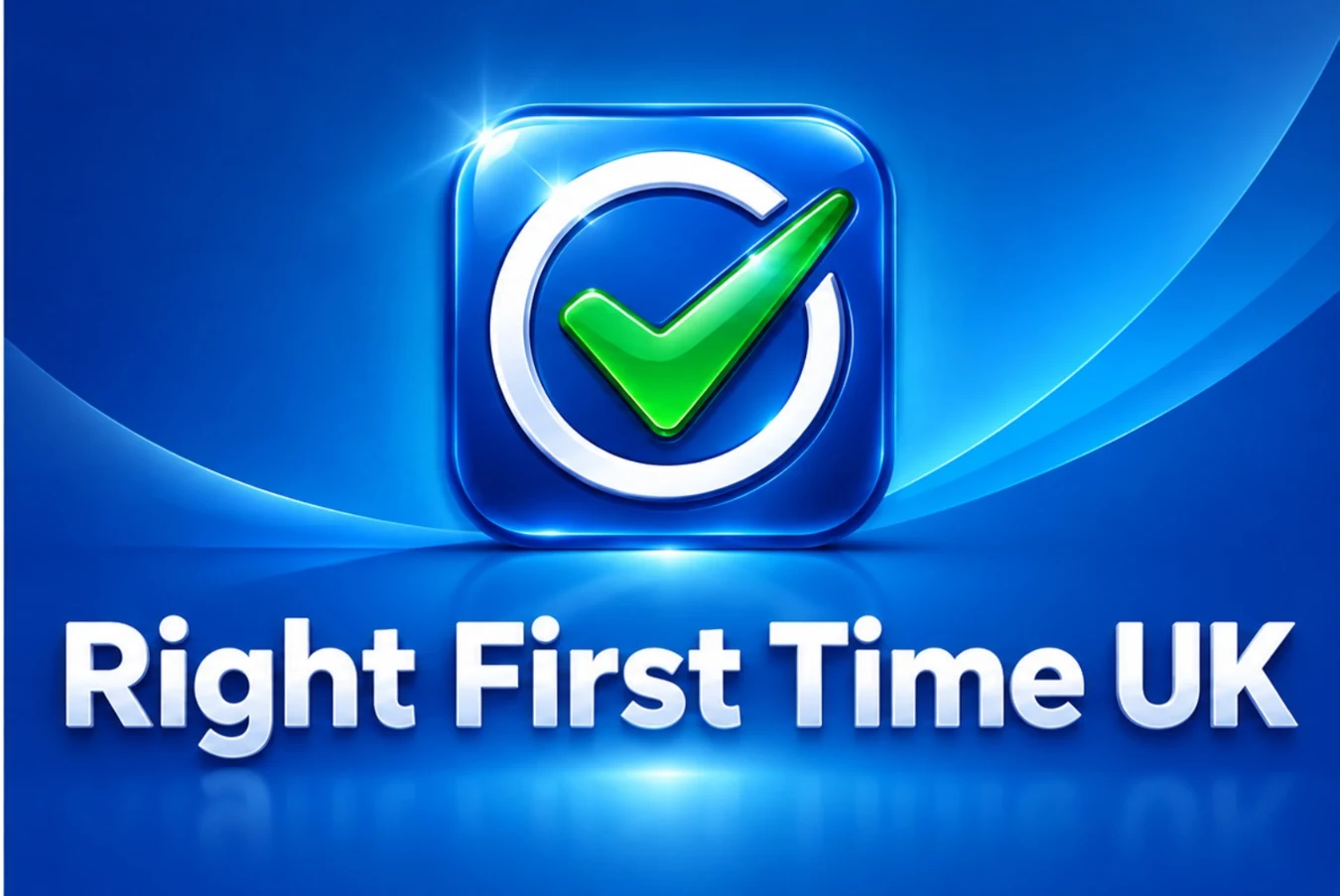 Right First Time UK logo